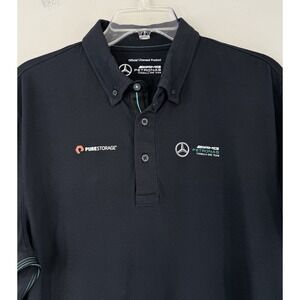 Mercedes AMG PETRONAS Formula One Team Polo Shirt Men's Large